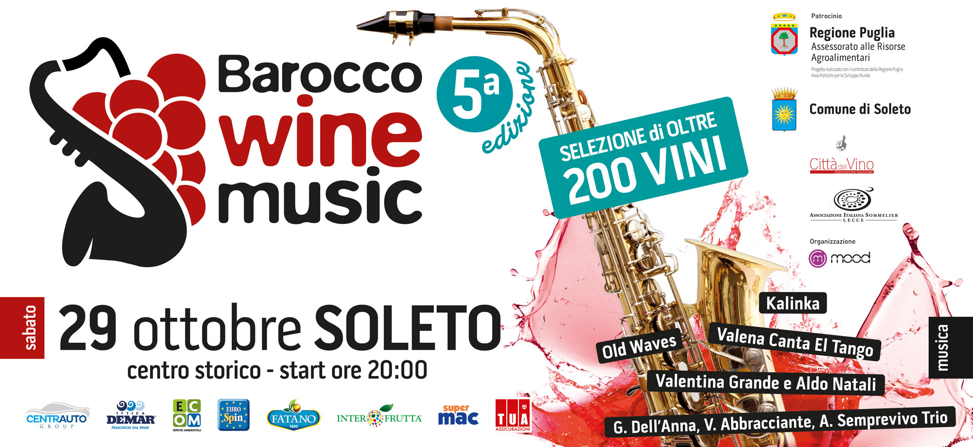 Quinta Edizione del Barocco Wine Music